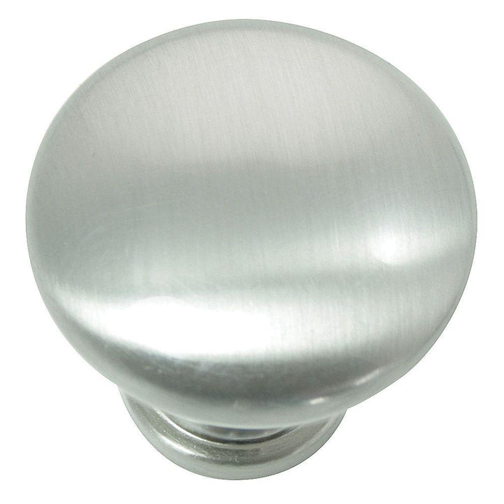 1.38 in. Brushed Satin Nickel Knob - Super Arbor