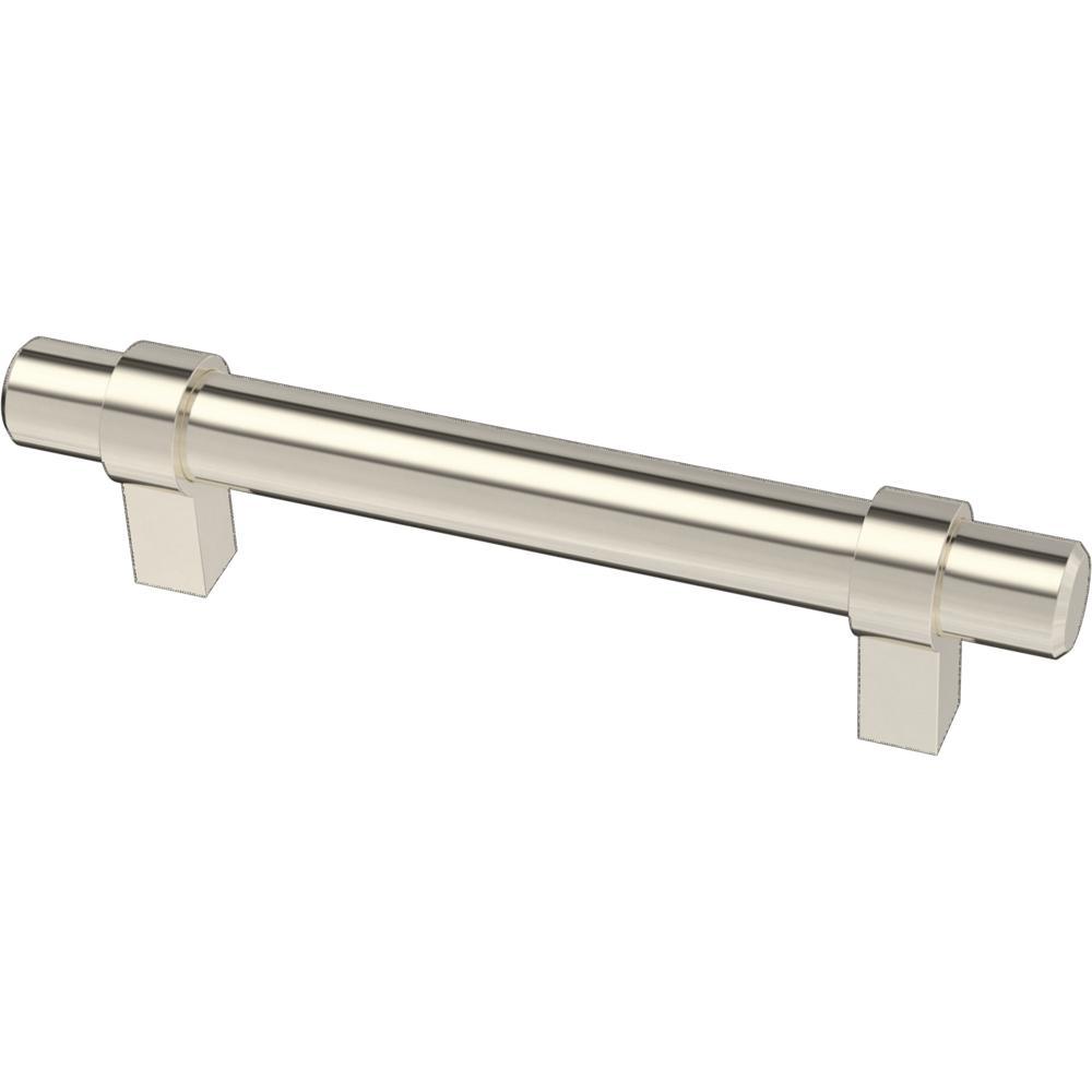 Essentials 5-1/16 in. (128mm) Center-to-Center Wrapped Matte Black Bar Pull (24-Pack) - Super Arbor