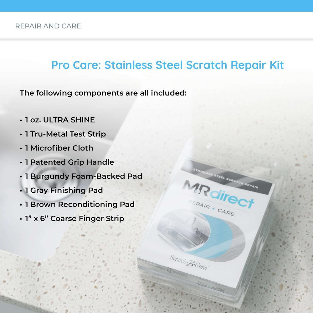 Pro Care Stainless Steel Scratch Repair Kit - Super Arbor