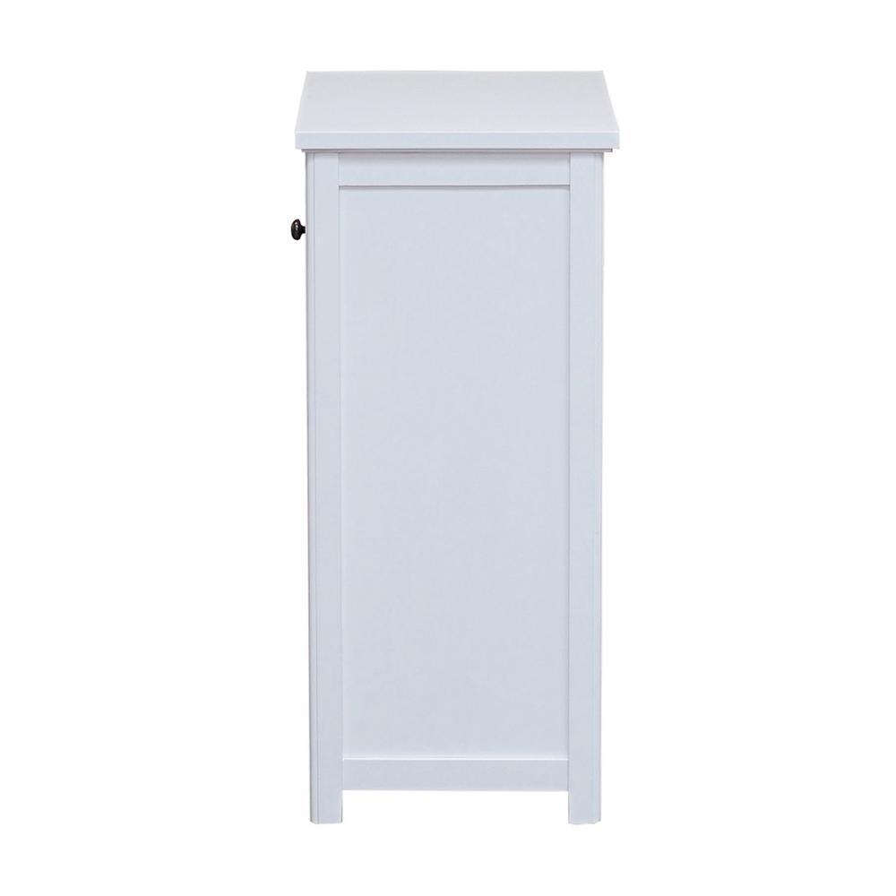 Dorset 17 in. W x 29 in. H Freestanding Floor Bath Storage Cabinet with Door in White - Super Arbor