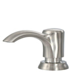 Pasadena Single-Handle Pull-Down Sprayer Kitchen Faucet with Soap Dispenser in Stainless Steel - Super Arbor