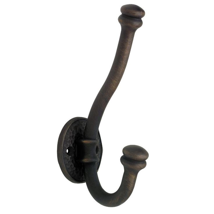 6-2/3 in. Oil-Rubbed Bronze Coat Hook