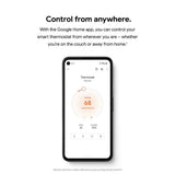 Nest Thermostat - Smart Programmable Wi-Fi Thermostat - Fog - Super Arbor
