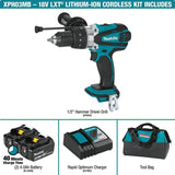 18-Volt LXT Lithium-Ion 1/2 in. Cordless Hammer Driver/Drill Kit with (2) Batteries (4.0 Ah), Charger and Hard Case