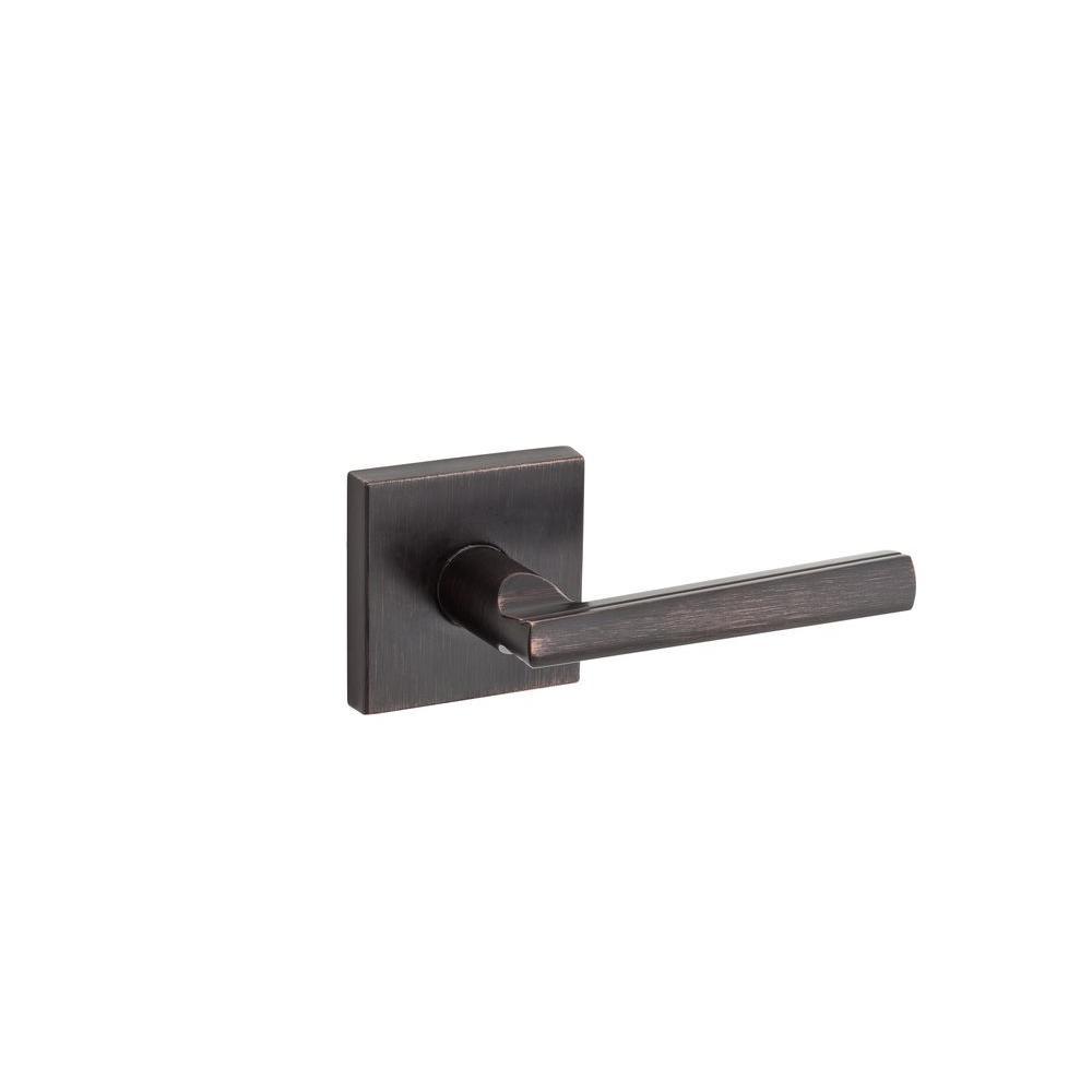 Montreal Square Satin Nickel Passage Hall/Closet Door Lever - Super Arbor