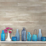 Style Selections Seaside Chestnut 6.14-in W x 3.93-ft L Embossed Wood Plank Laminate Flooring