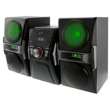 Bluetooth Home Music System with CD/FM Tuner and LED Lights - Super Arbor