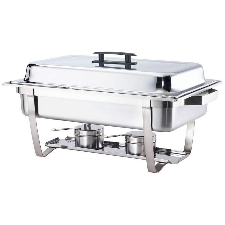 8 Qt. Foldable Frame Stainless Steel Chafing Dish Buffet Chafer Complete Set