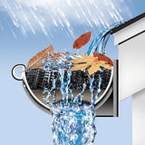 FR 4 ft. Plastic Foam Filter Gutter Guard for 4 in. Half Round (8-Pack) - Super Arbor
