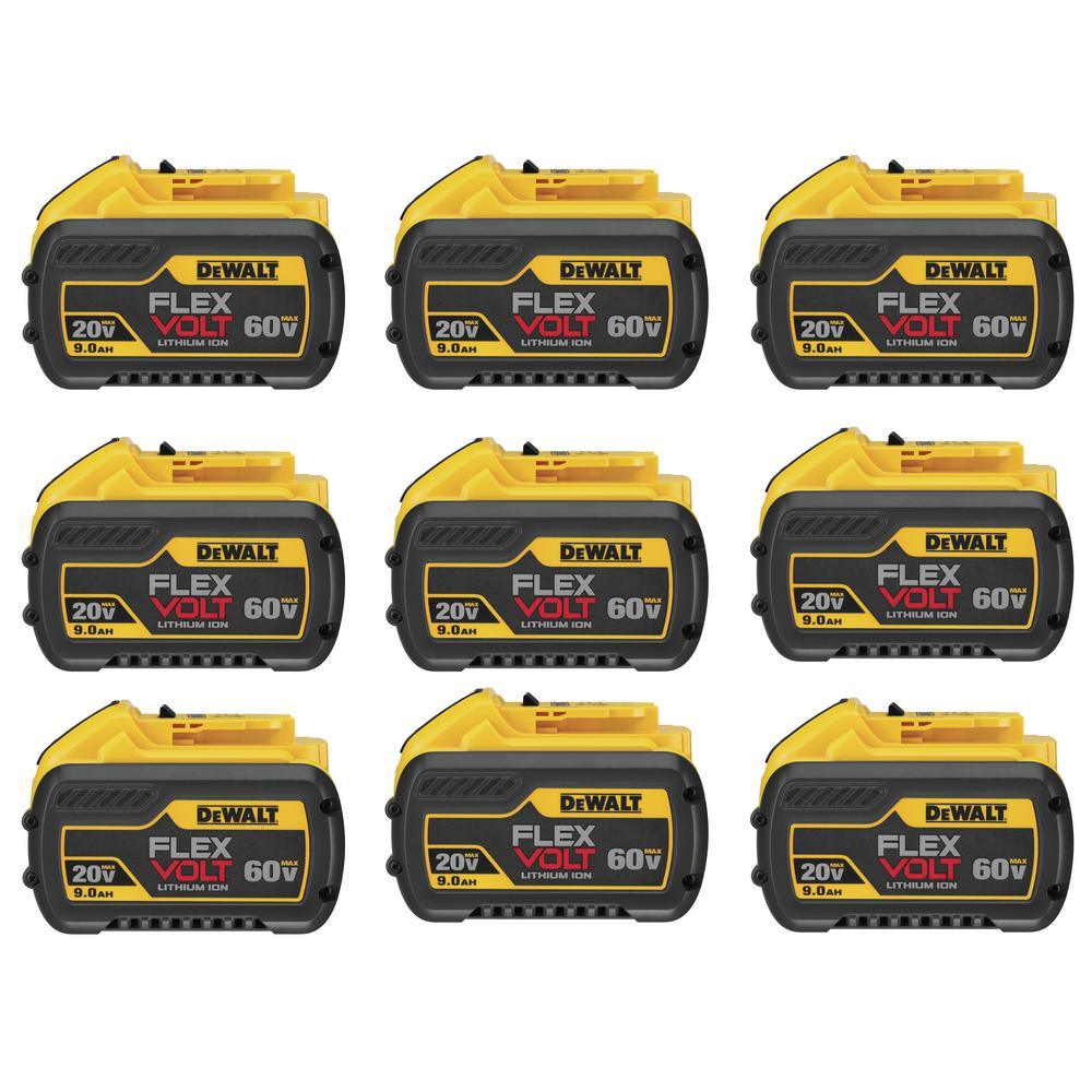 FLEXVOLT 20-Volt/60-Volt MAX Lithium-Ion 6.0Ah Battery Pack (6-Pack) - Super Arbor