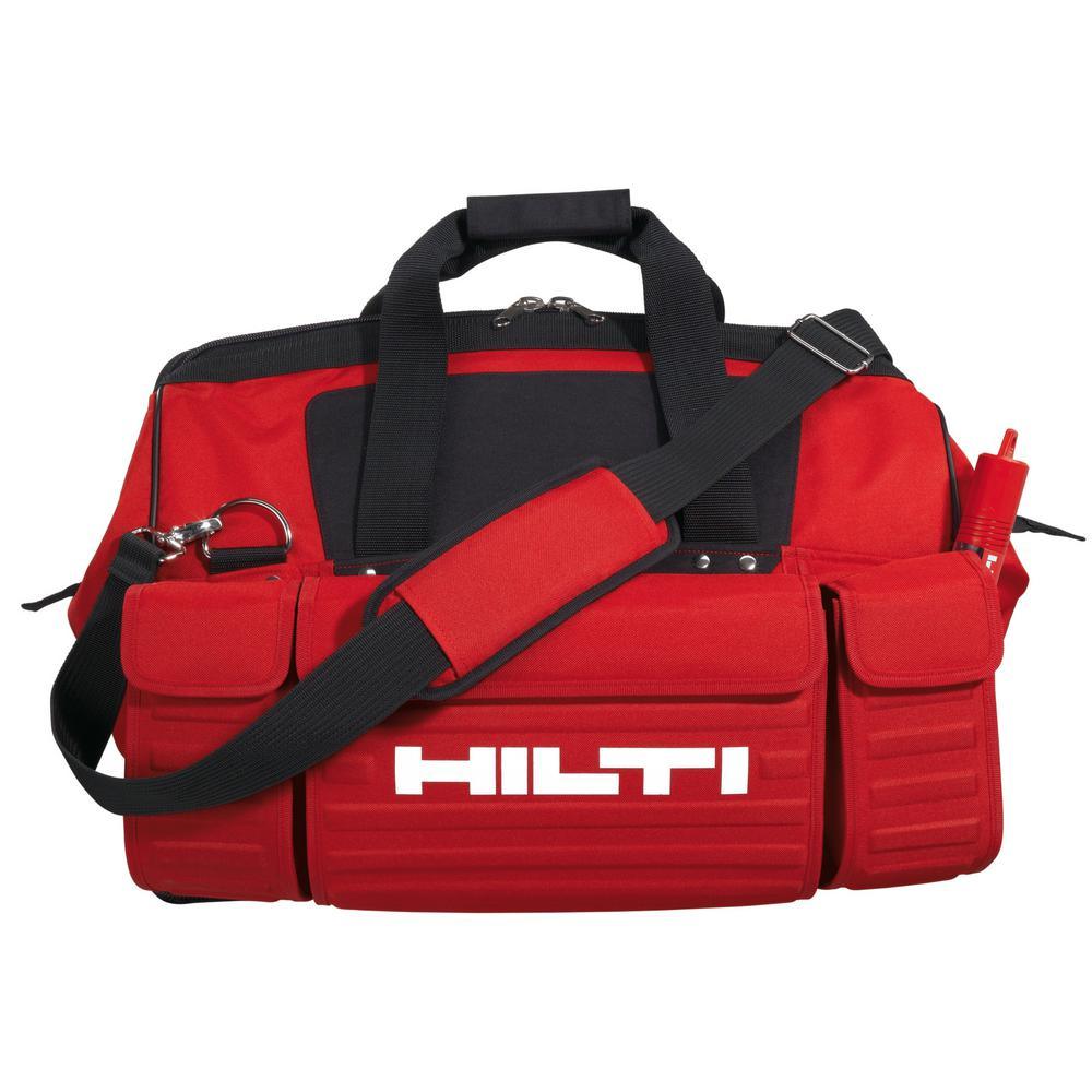 14.2 in. Large Soft Tool Bag in Red - Super Arbor