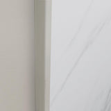 Jetcoat 32 in. x 60 in. x 78 in. 5-Piece Shower Kit in Carrara White with Left Drain 30 in. Base in White - Super Arbor