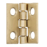 3/4 in. x 11/16 in. Bright Brass Middle Hinges