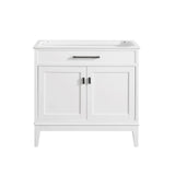 Madison 72 in. W x 21 in. D x 34 in. H Vanity Cabinet Only in Tobacco - Super Arbor