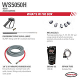 Simpson SIMPSON Water Shotgun WS5050H 5000 PSI at 5.0 GPM HONDA GX630 Cold Water Pressure Washer