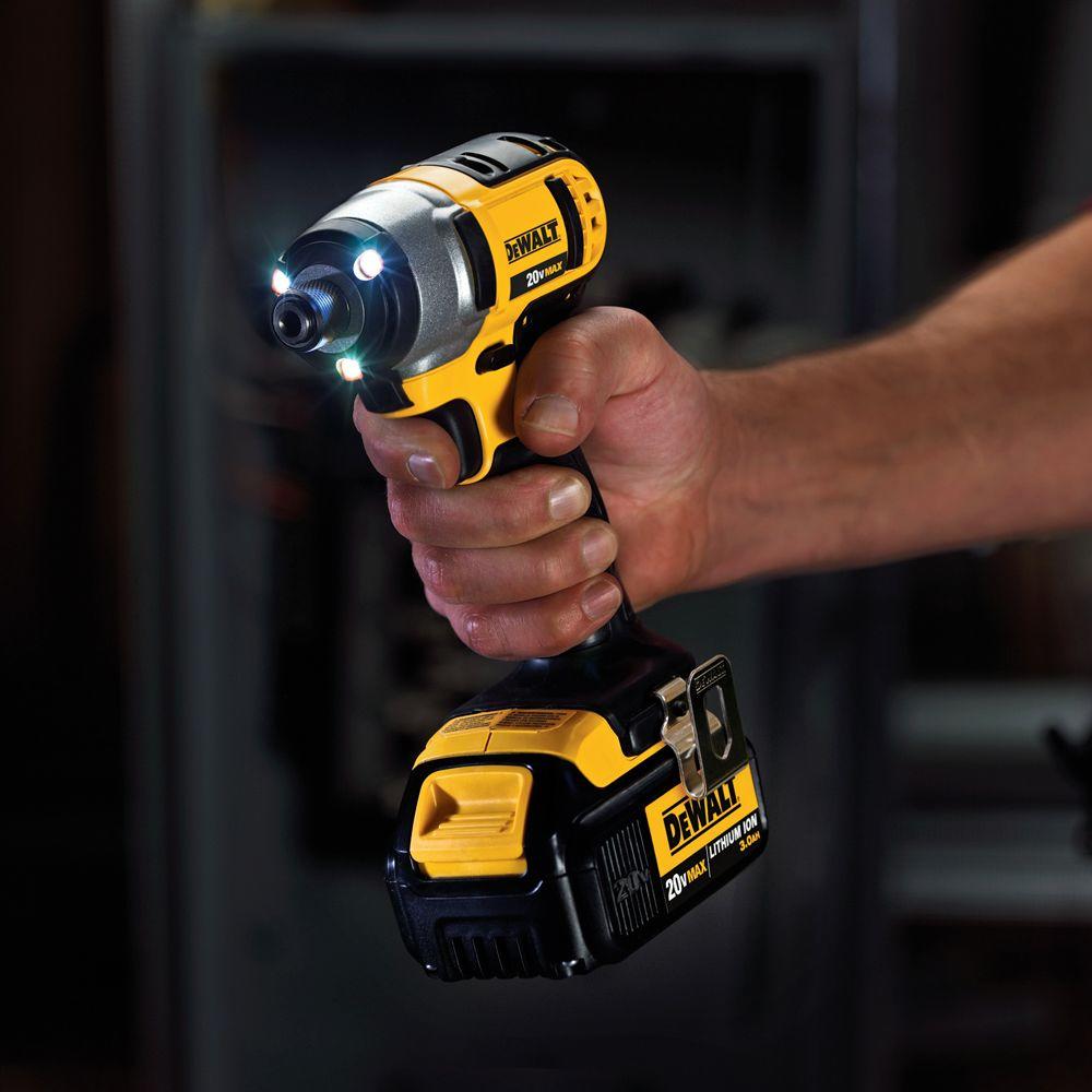 20-Volt MAX Lithium-Ion Cordless 1/4 in. Impact Driver with (1) 20-Volt Battery 1.3Ah, Charger and Tool Bag