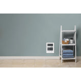 Com-Pak Bath 1,000-Watt 120/240-Volt In-Wall Fan-Forced Heater with Timer in White - Super Arbor
