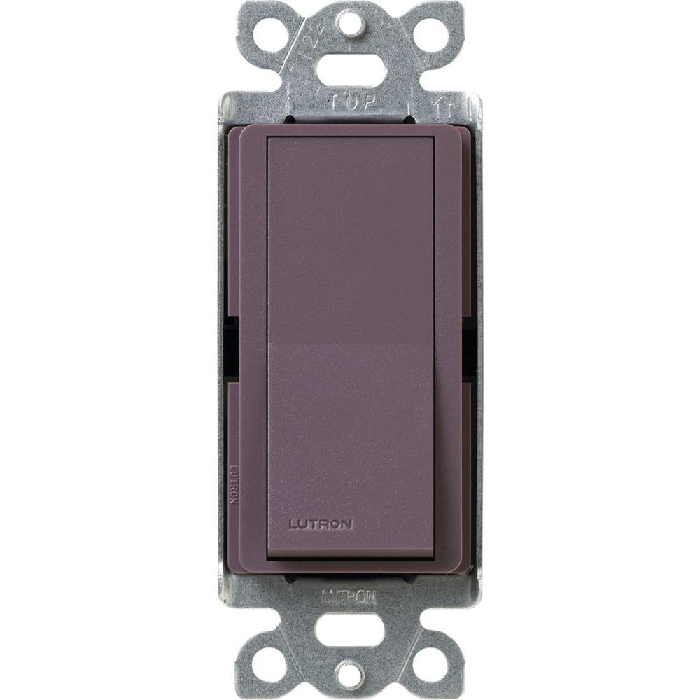 Claro 15 Amp Single-Pole Paddle Switch - White - Super Arbor