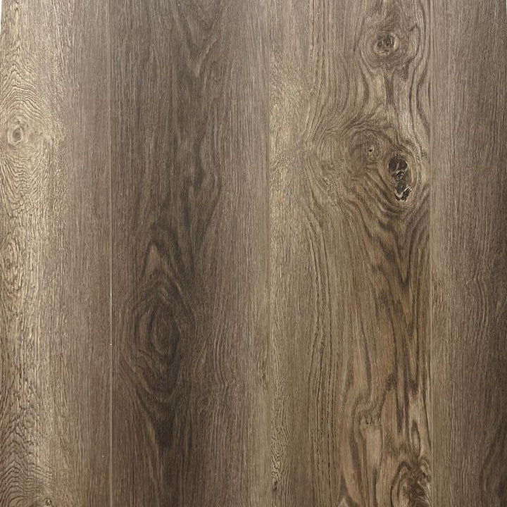 Caspian Greige Rigid Core Luxury Vinyl Plank - Cork Back
