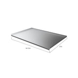 36 in. Sink Base Mat in Textured Aluminum - Super Arbor