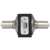 Latitude Satin Nickel Passage Hall/Closet Door Lever (4-Pack) - Super Arbor