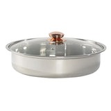4 Qt. Stainless Steel Round Chafing Dish (8-Piece)