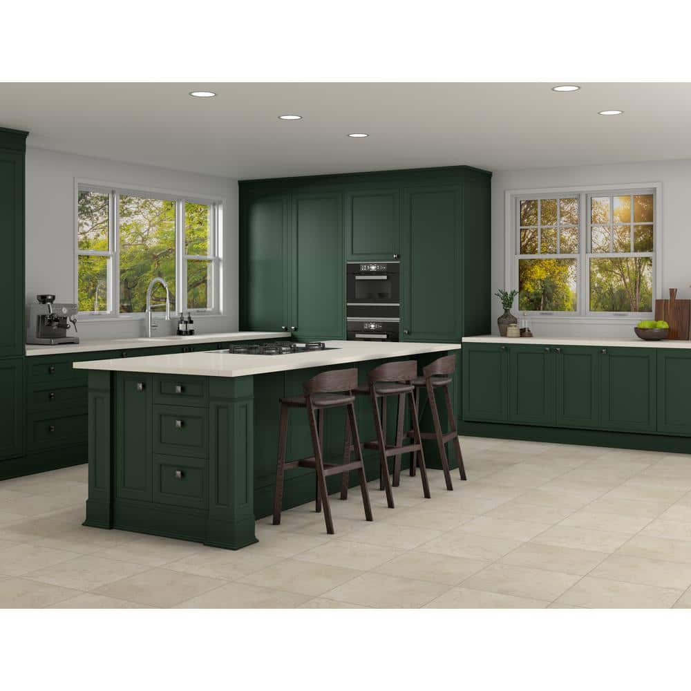 Castleview Beige 18 in. x 18 in. Porcelain Floor and Wall Tile (17.6 sq. ft. / case)