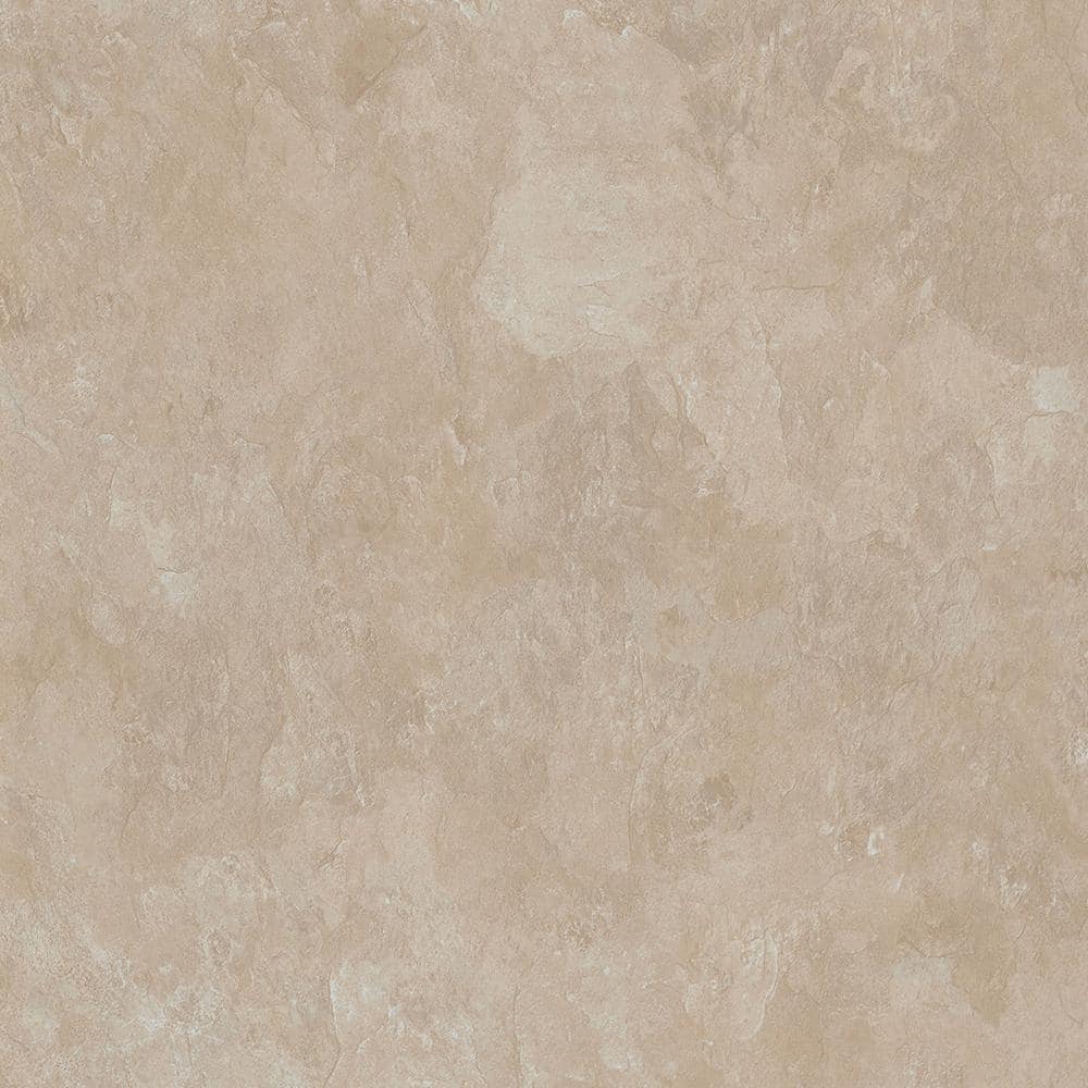 FloorPops Canyon 12 in. x 12 in. Peel and Stick Vinyl Floor Tiles, Beige Stone Look (20 Tiles, 20 sq. ft. Case)