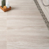 Ivy Hill Tile Atlanta Beige 11.72 in. x 23.69 in. Matte Travertine Look Porcelain Floor and Wall Tile (15.5 sq. ft./Case)