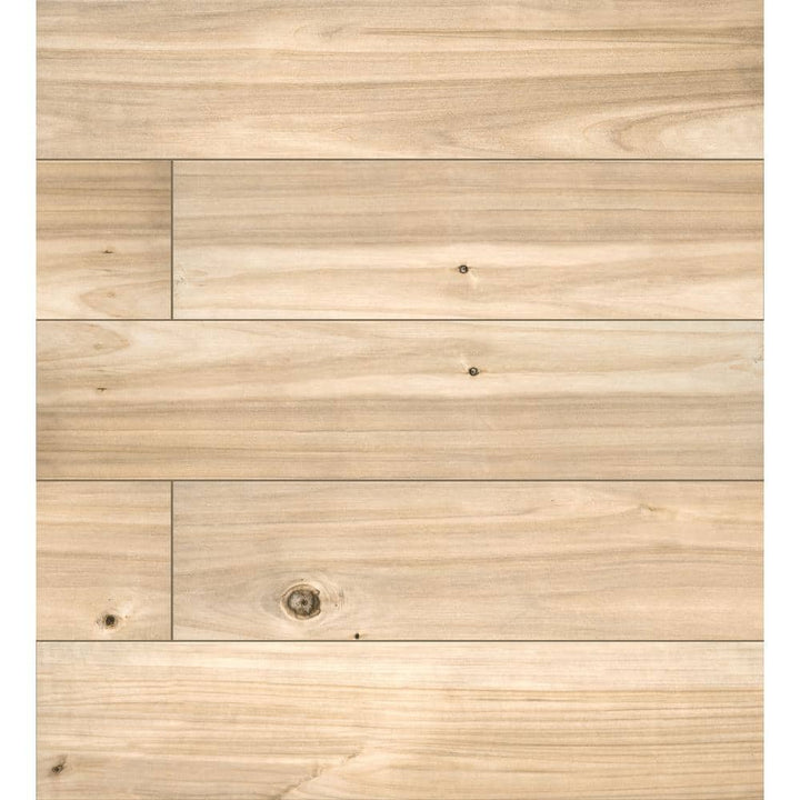 Lanikai Driftwood 8 in. x 36 in. Matte Porcelain Wood Look Floor and Wall Tile (14 sq. ft./Case)
