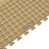 Norsk Multi-Purpose 18.3 in. x 18.3 in. Beige PVC Garage Flooring Tile with Raised Coin Pattern (6-Pieces)
