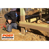 Post Protector 6 in. x 6 in. x 42 in. In-Ground Post Decay Protection