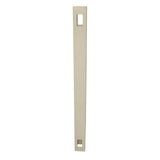 Weatherables 5x5x9 ft Beige Vinyl Fence End Post - Low Maintenance & Durable