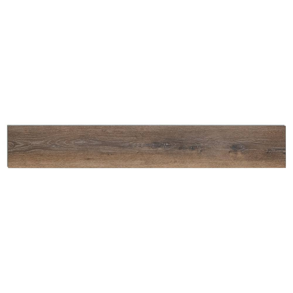 MSI Benson Hickory 7.13 in. W x 48.03 in. L Rigid Core Luxury Vinyl Click Lock Plank Flooring (23.77 sq. ft./Case)