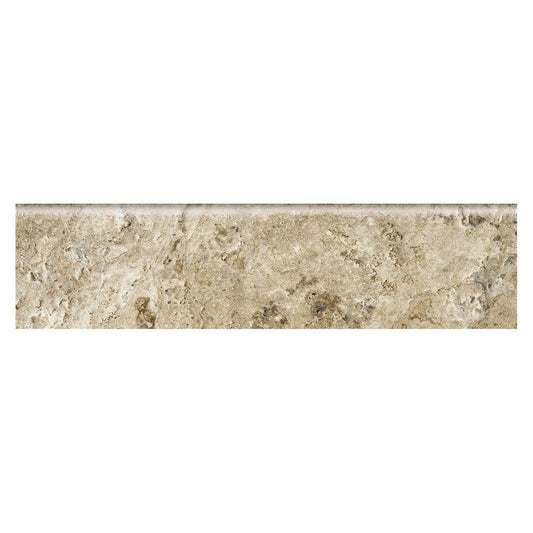 Marazzi Travisano Trevi 3 in. x 12 in. Porcelain Bullnose Trim Floor and Wall Tile (0.258 sq. ft. / piece)