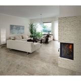Marazzi Travisano Trevi 3 in. x 12 in. Porcelain Bullnose Trim Floor and Wall Tile (0.258 sq. ft. / piece)