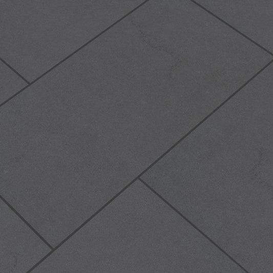 MSI Beton Graphite 12 in. x 24 in. Matte Porcelain Floor and Wall Tile (16 sq. ft. / case)