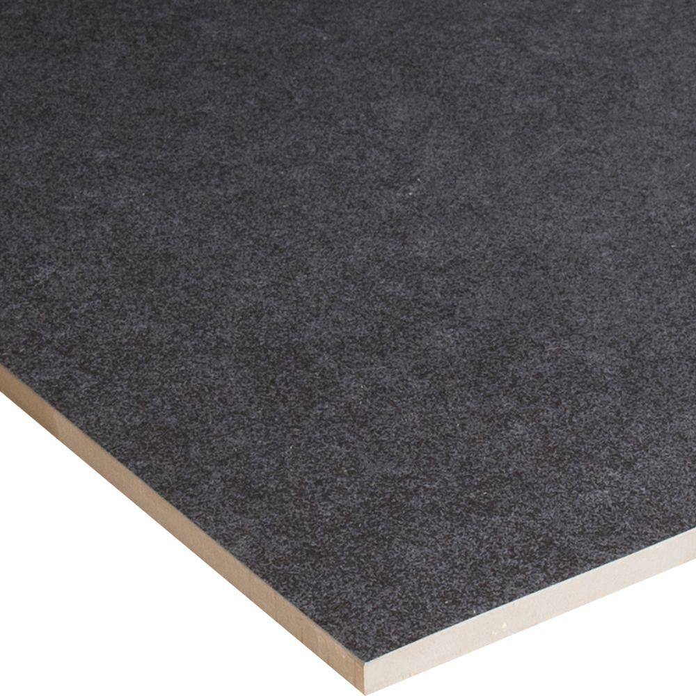MSI Beton Graphite 12 in. x 24 in. Matte Porcelain Floor and Wall Tile (16 sq. ft. / case)