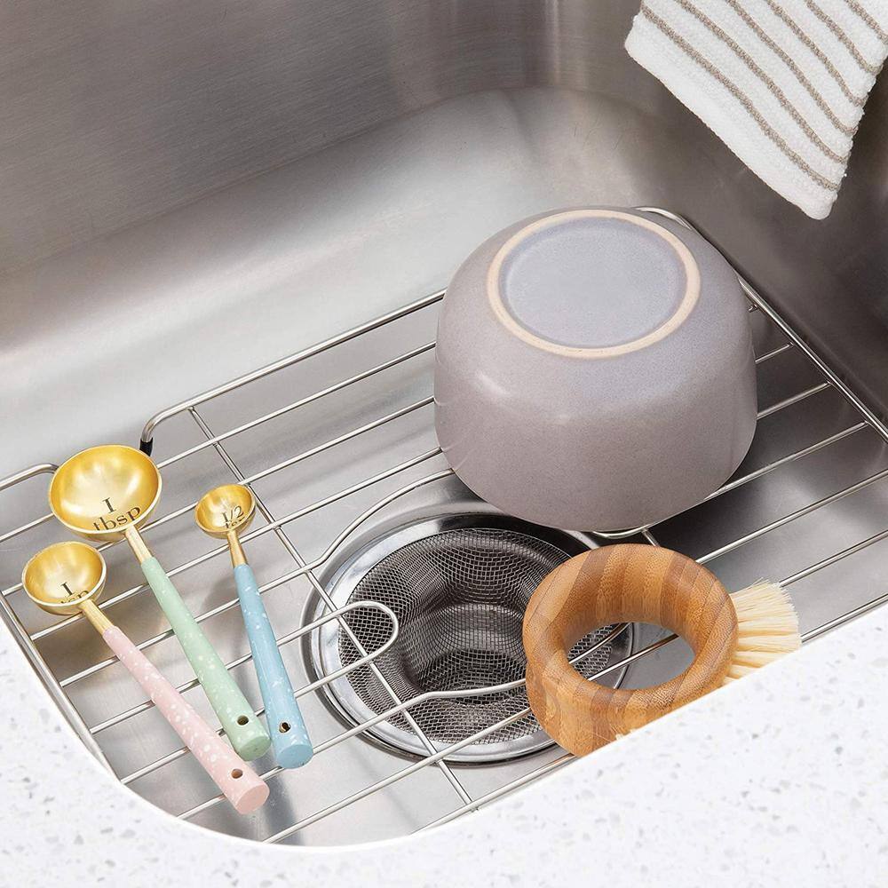 Better Houseware Sink Grid Protector 18.125" x 12.625" Stainless Steel