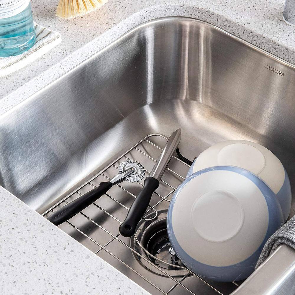 Better Houseware Sink Grid Protector 18.125" x 12.625" Stainless Steel