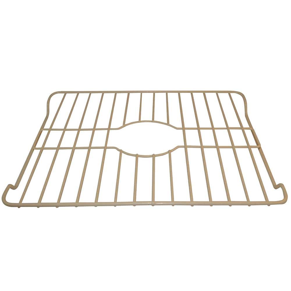 Better Houseware Almond Steel Sink Bottom Grid Protector