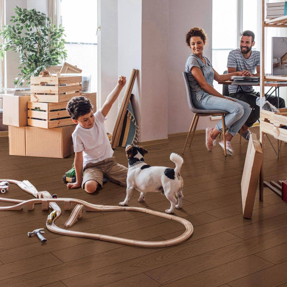 MSI Beverly Mill White Oak 3/8 in. T x 7 in. W Tongue and Groove Engineered Hardwood Flooring (560.88 sq. ft./pallet)