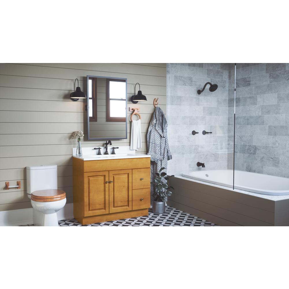 Oakmont 2-Handle 1-Spray Tub and Shower Faucet in Oil Rubbed Bronze (Valve Included) - Super Arbor