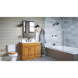 Oakmont 2-Handle 1-Spray Tub and Shower Faucet in Oil Rubbed Bronze (Valve Included) - Super Arbor