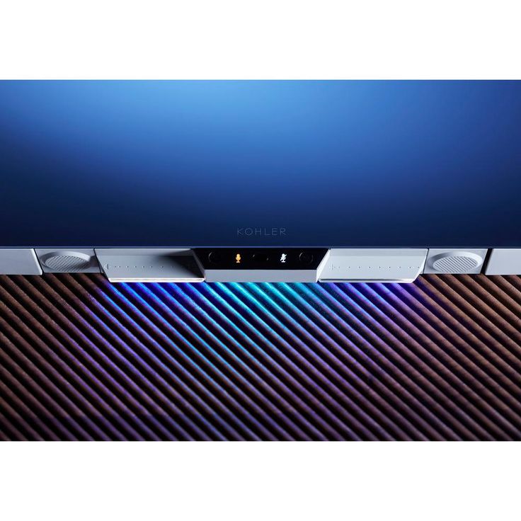 Verdera Voice 40 in. W x 33 in. H Frameless Wall Mirror with Amazon Alexa