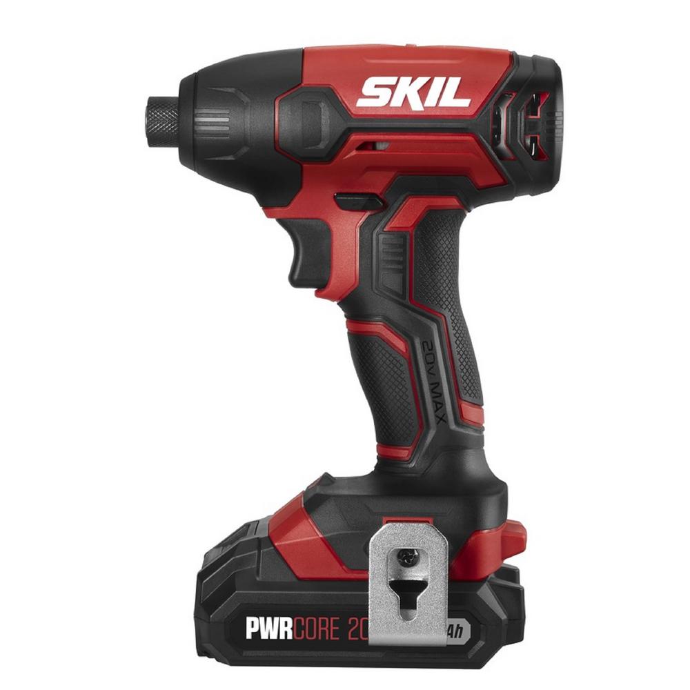 PWRCORE 20-Volt Lithium-Ion Cordless 1/4 in. Hex Impact Driver Kit - Super Arbor