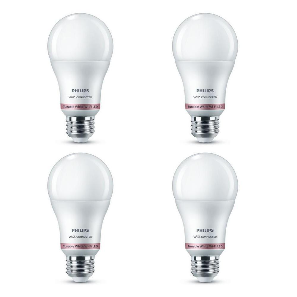 Daylight A19 LED 60W Equivalent Dimmable Smart Wi-Fi Wiz Connected Wireless Light Bulb - Super Arbor