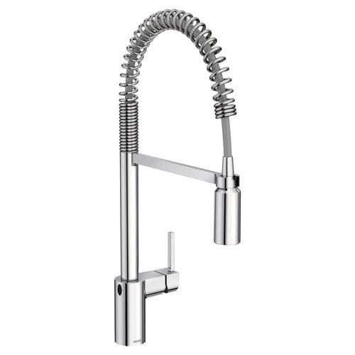 Moen Align Chrome 1-Handle Deck-Mount Pull-Down Touchless Kitchen Faucet