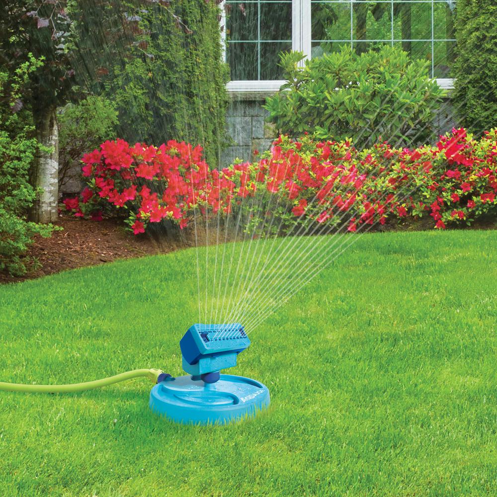 20-Nozzle Max Coverage Adjustable Gear Driven Oscillating Sprinkler on Sled Base - Super Arbor