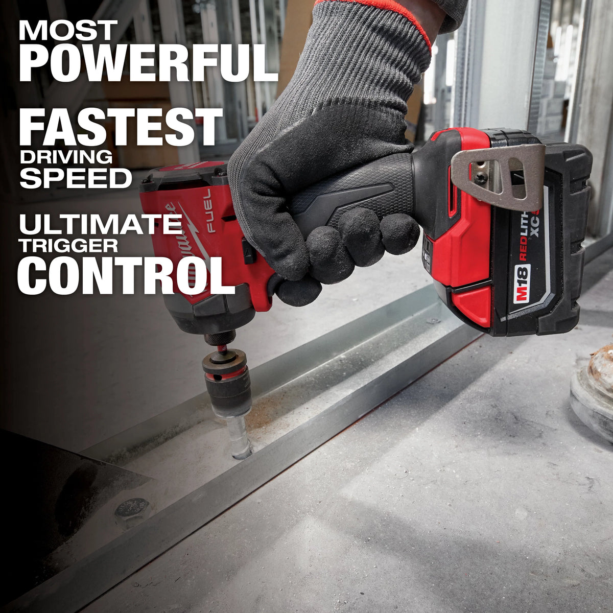 Milwaukee M18 FUEL 18V Lithium‑Ion Brushless Cordless 7‑Tool Combo Kit with 2 Pack 3.0Ah Batteries
